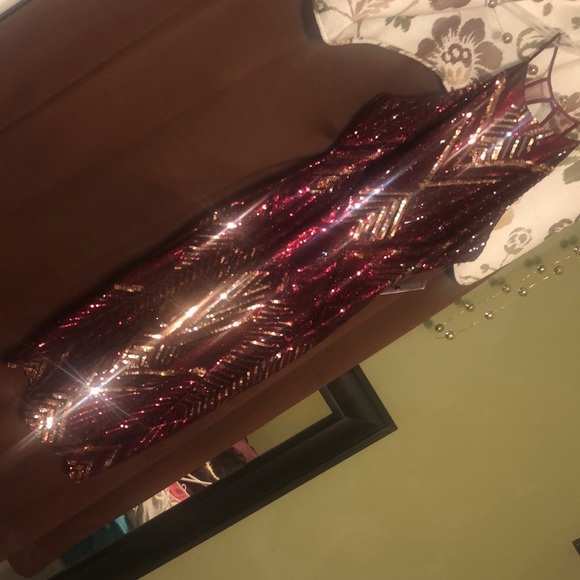 Bisou Bisou Dresses & Skirts - Brand new sequin dress